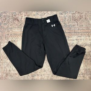 Under amour baseball pants black small adult